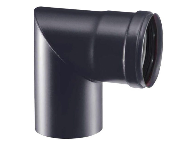 CURVA 90° PER CANNA FUMARIA NERA DA INTERNO – GOMITO PER STUFA A