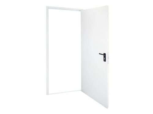 PORTA “TAMBURATA RAL9010”