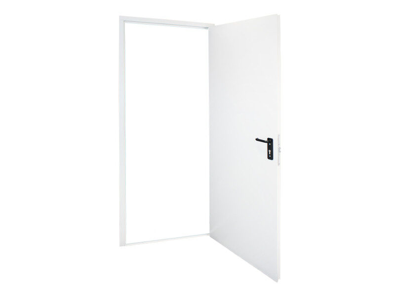 PORTA “TAMBURATA RAL9010”