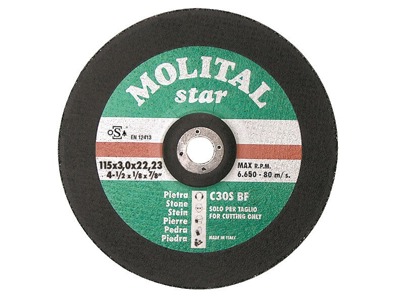 DISCO A CENTRO DEPRESSO “da taglio”