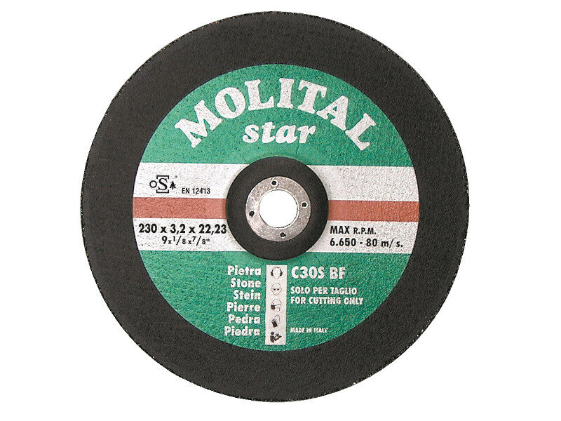 DISCO A CENTRO DEPRESSO “da taglio”